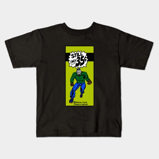 Madvillain Comics Bronze Age Kids T-Shirt by sinistergrynn